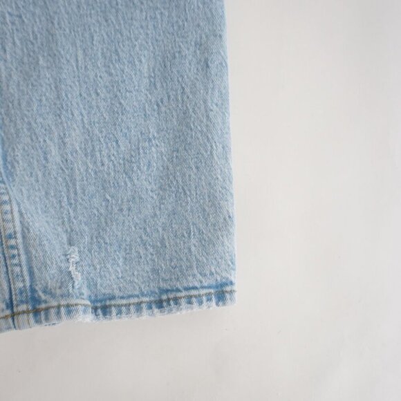 Abercrombie & Fitch 90's Straight Ultra High Rise Curve Love Light Wash Denim 25 - Picture 4 of 15
